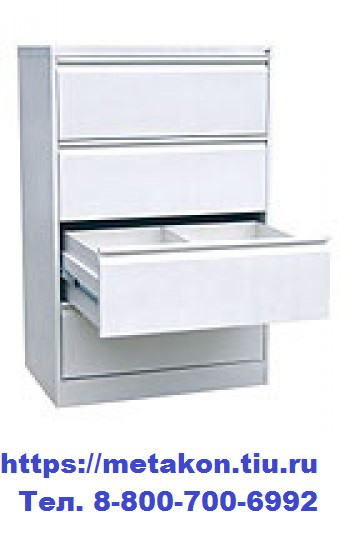 металлический картотечный шкаф шк-4-2
